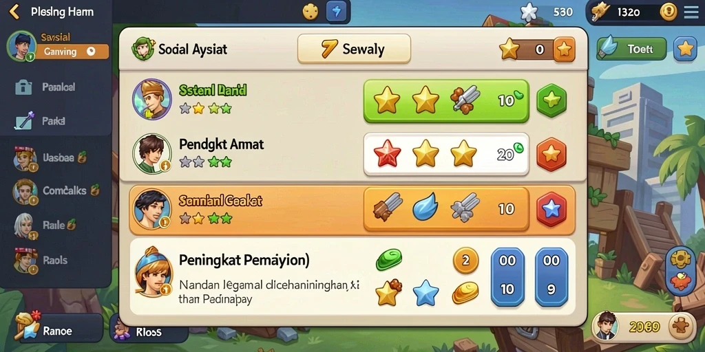 Tampilan antarmuka yang ramah pengguna.