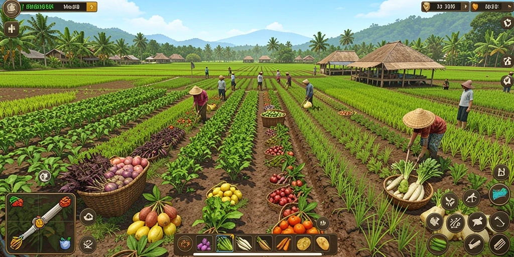 Tampilan menu awal FOMOTOTO yang menarik dan intuitif.