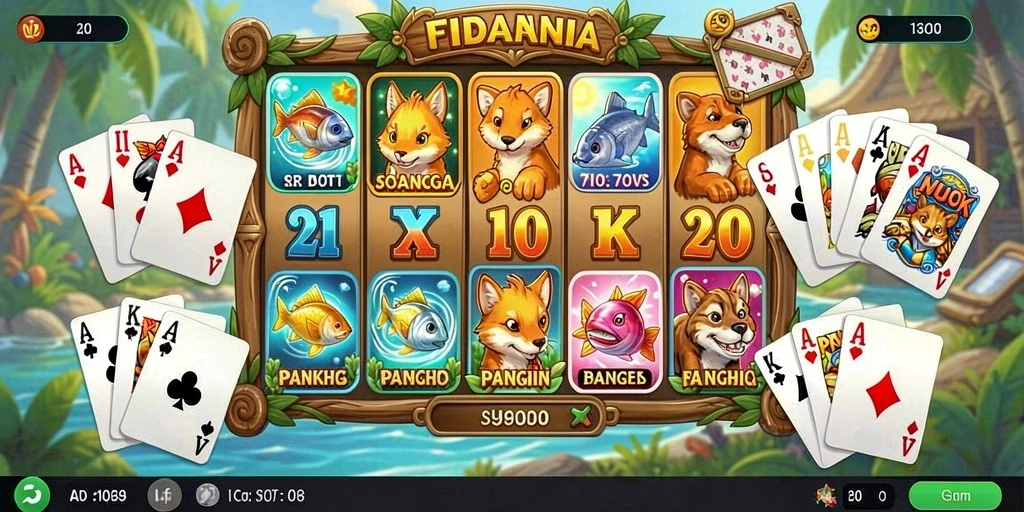Tampilan menarik dari permainan slot di GACOR668.