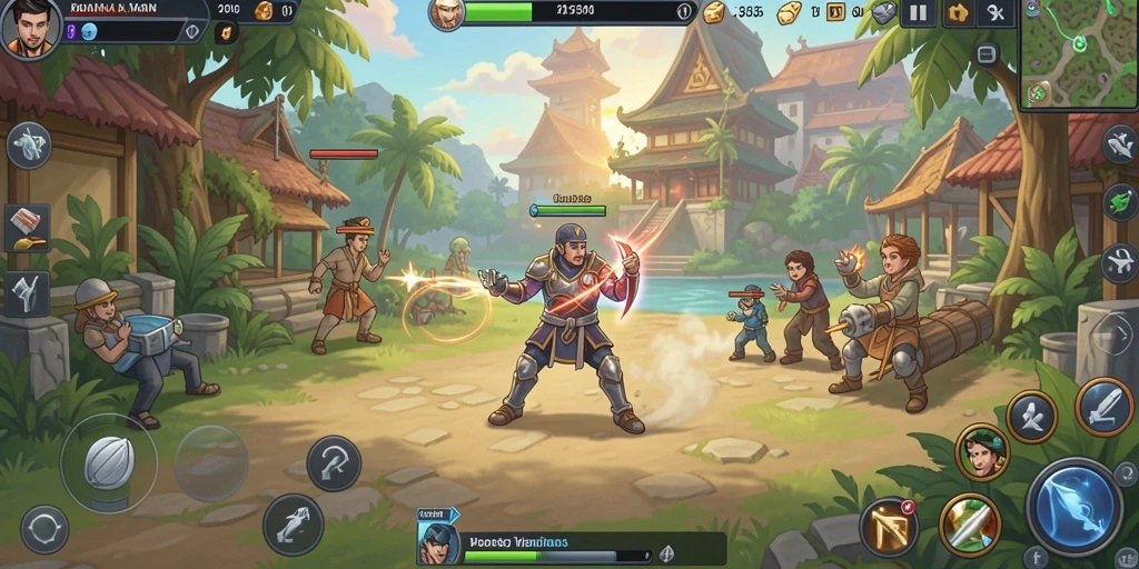 Screenshot menunjukkan tampilan menu utama HOKI8815 yang menarik.