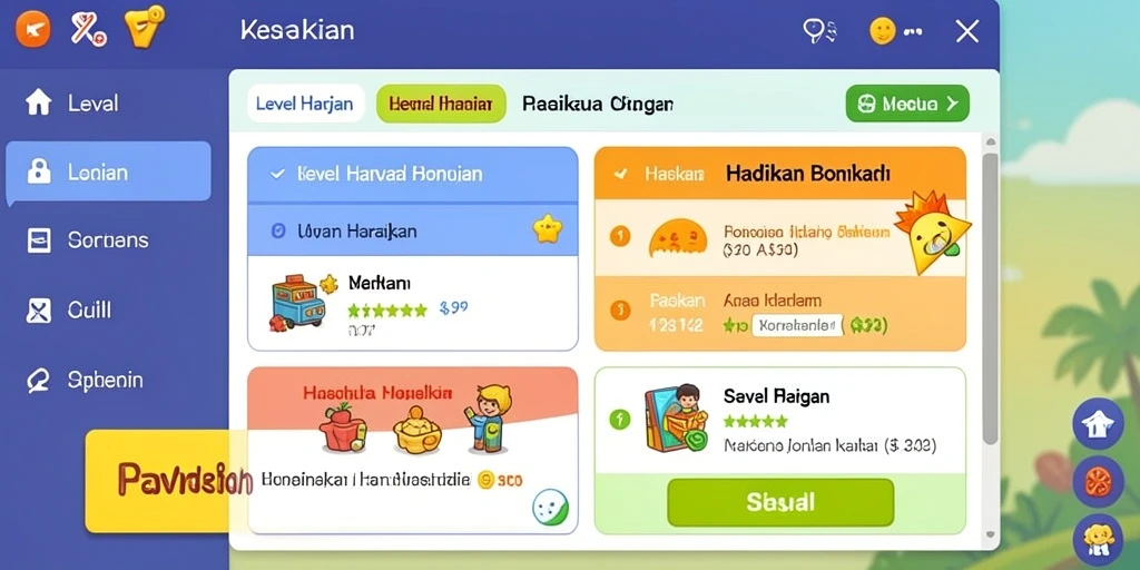 Tampilan antarmuka yang intuitif dan mudah digunakan.