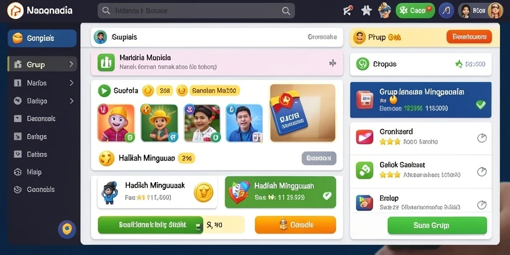 Tampilan karakter utama dalam aksi yang mendebarkan.